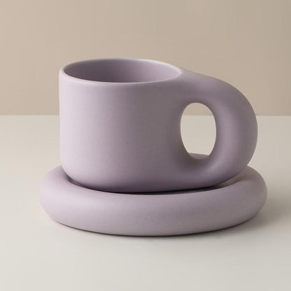 Keramisk Lucille-kop med moderne minimalistisk design