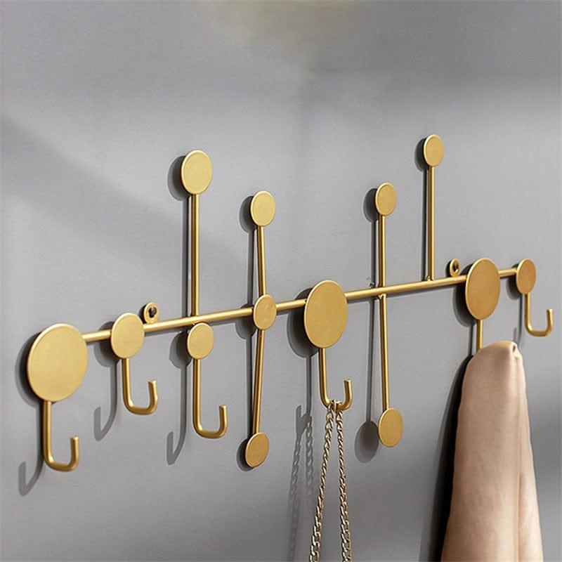 Minimalistiske moderne vægkroge til elegant hjemmeorganisering