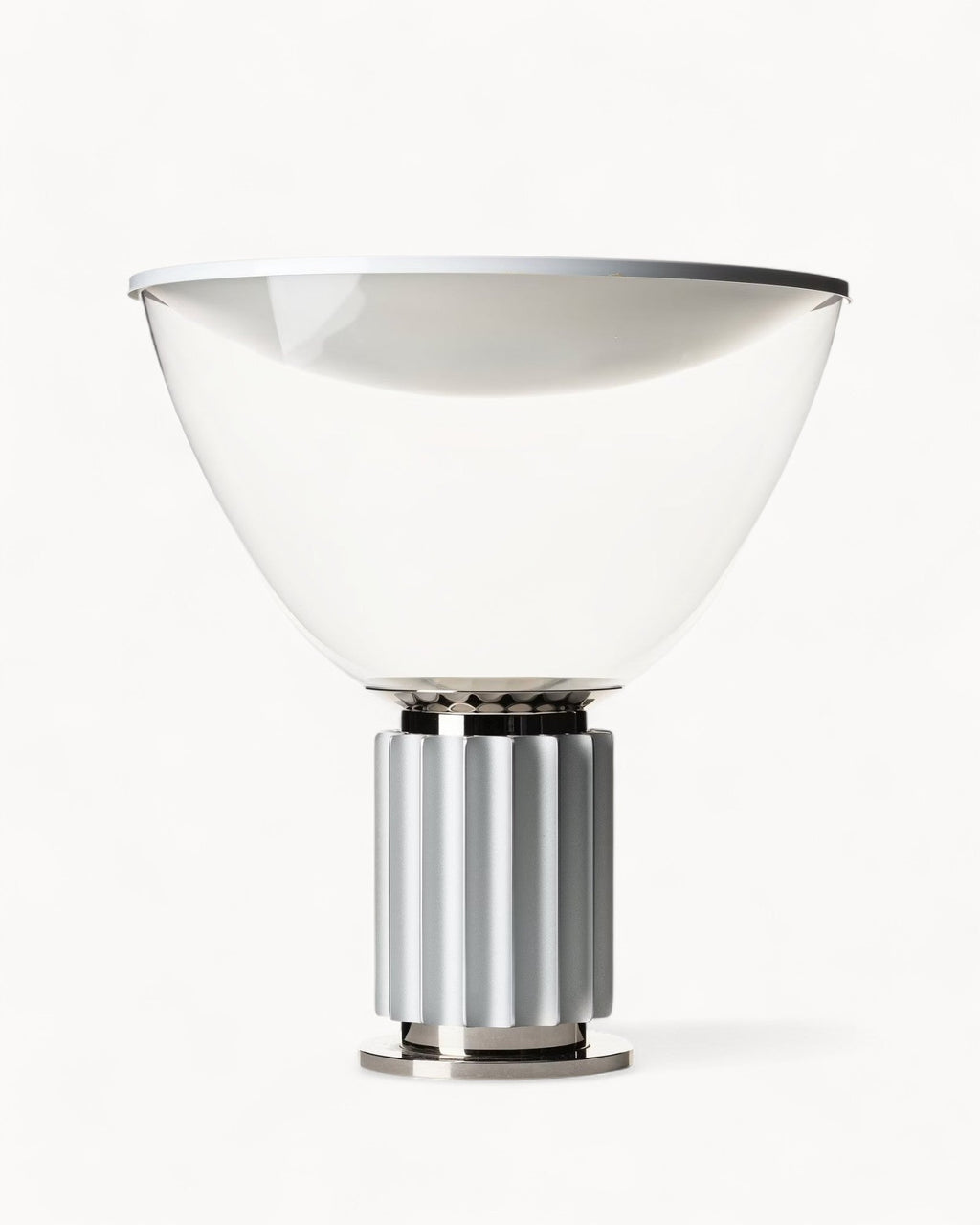 Art Deco Taccia bordlampe i sort, sølv eller bronze finish