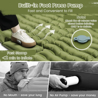 Duo Comfort Opblaseligt Campingmadras