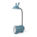 Moderne LED skrivebordslampe med penneholder og touchkontrol