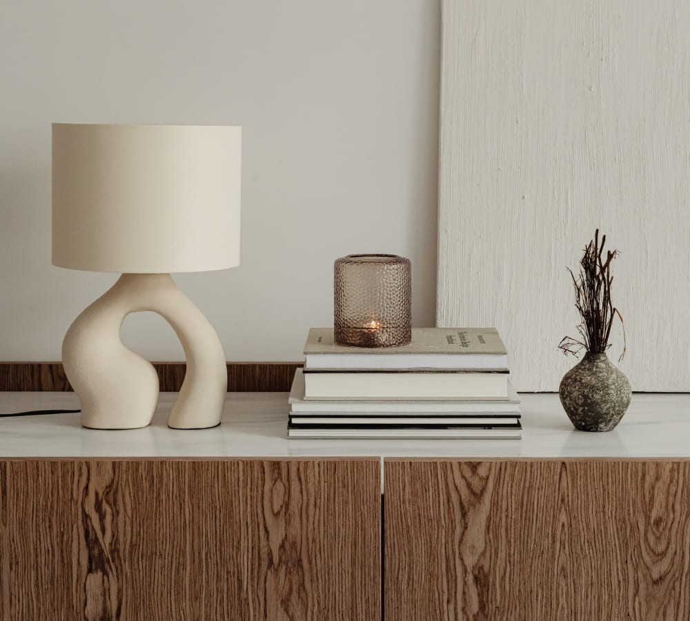 Organic Charlotte - Bordlampe