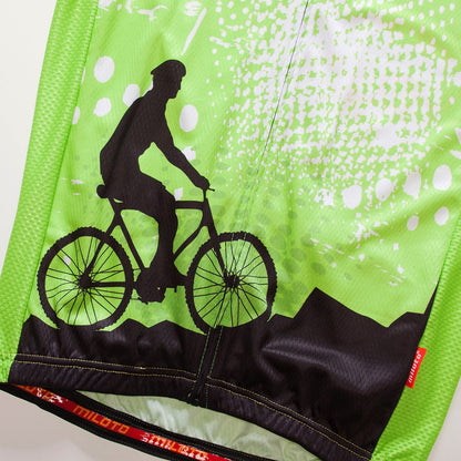 Herre Cykeltrøje og Shorts Sæt