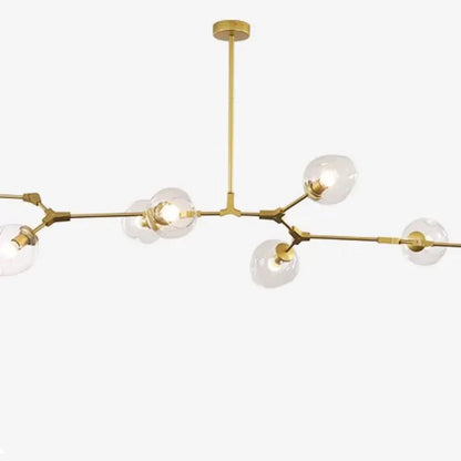 Loftlampe med Glas-Kupler – Moderne Statement