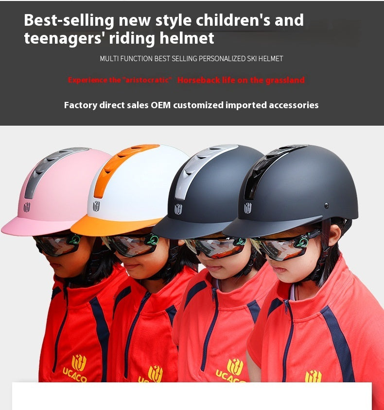 Ridesk significantly helmet - let sommmerhjelm til hesterytning