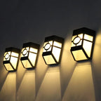 Sæt med 2 Sol-LED Væglamper