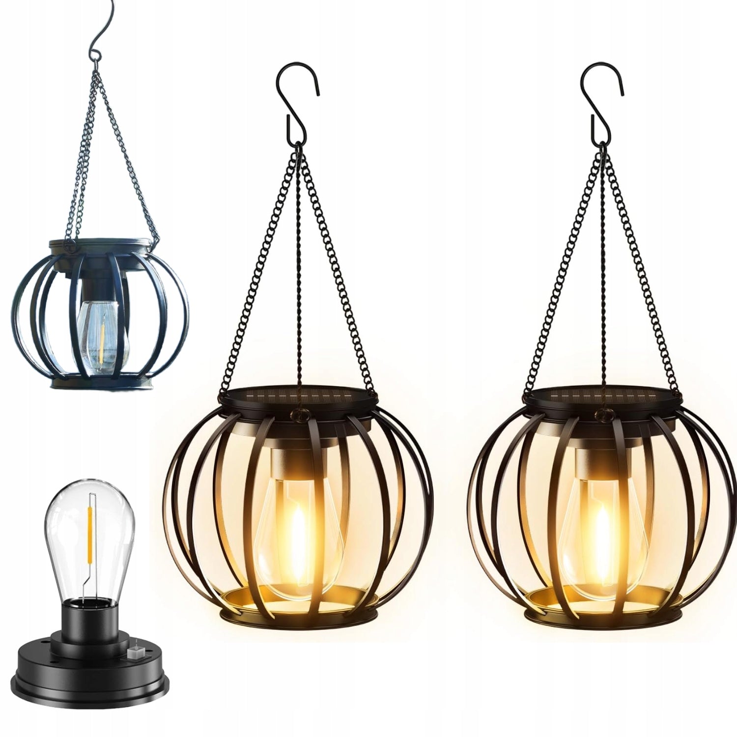 Lumentalic Solarlygter - Væghængt og bordlampe