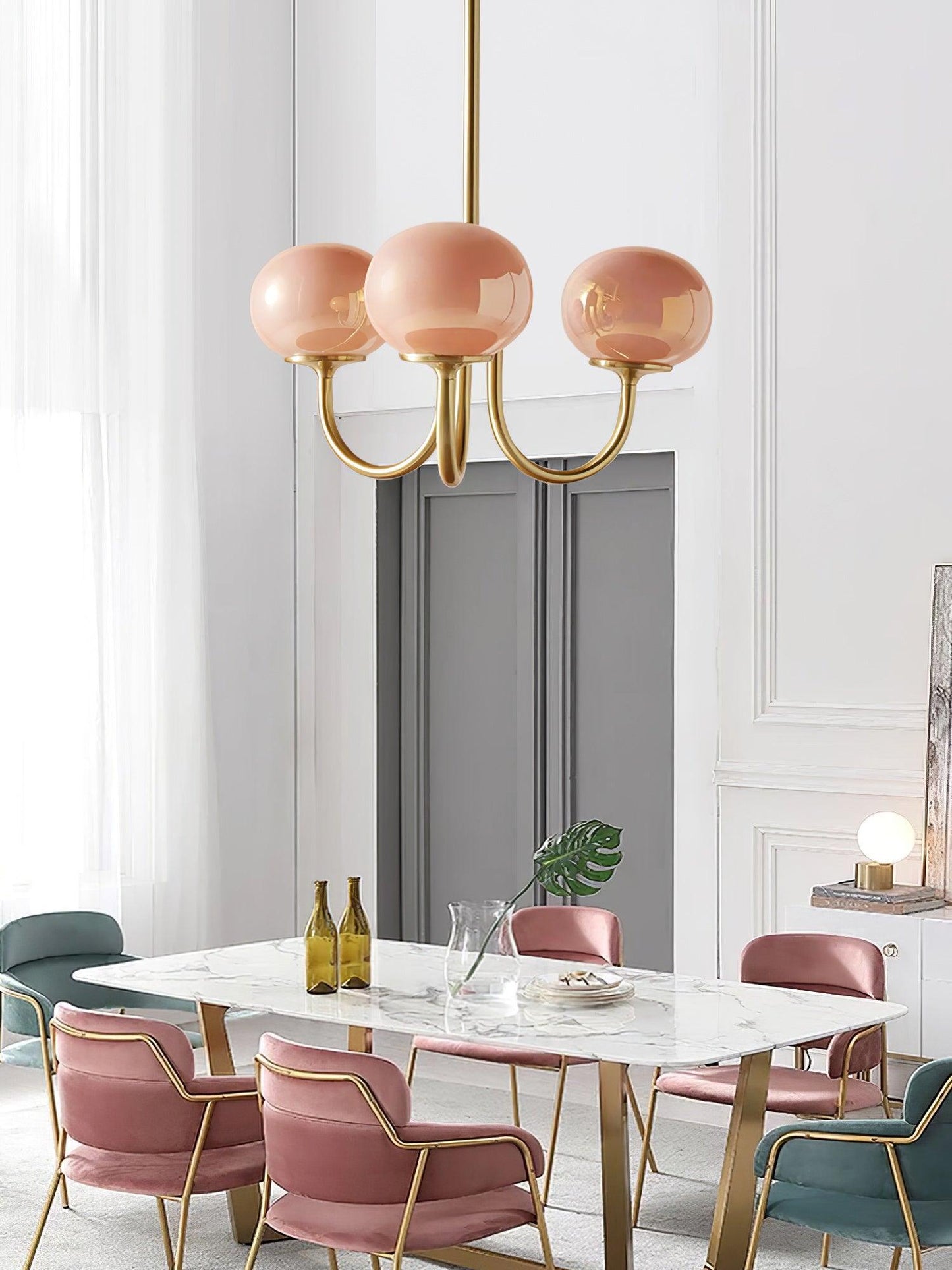 Farvet Loftslampe – Legende Glasdesign