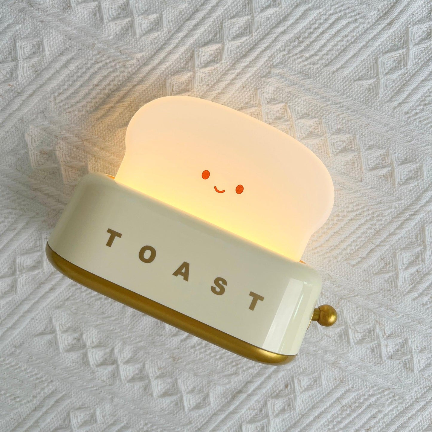 Stylish Bordlampe med Indbygget Batteri og Brødrister Design