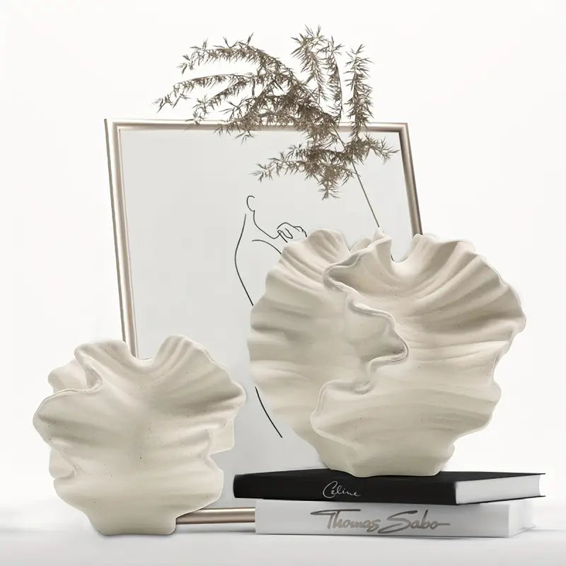 Ocean Ripple Vægkunst Elegant Kysthjem Dekor Accent