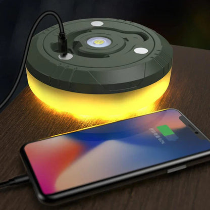 Fnuglet bærbar LED-fejelys girlander