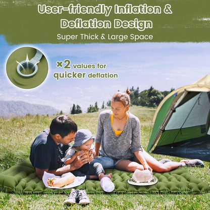 Duo Comfort Opblaseligt Campingmadras