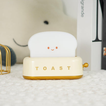 Stylish Bordlampe med Indbygget Batteri og Brødrister Design