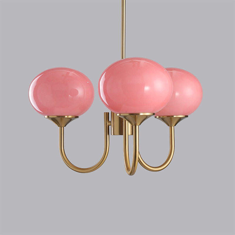 Farvet Loftslampe – Legende Glasdesign