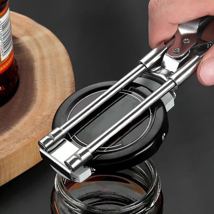 Ergonomisk lågåbner i rustfrit stål