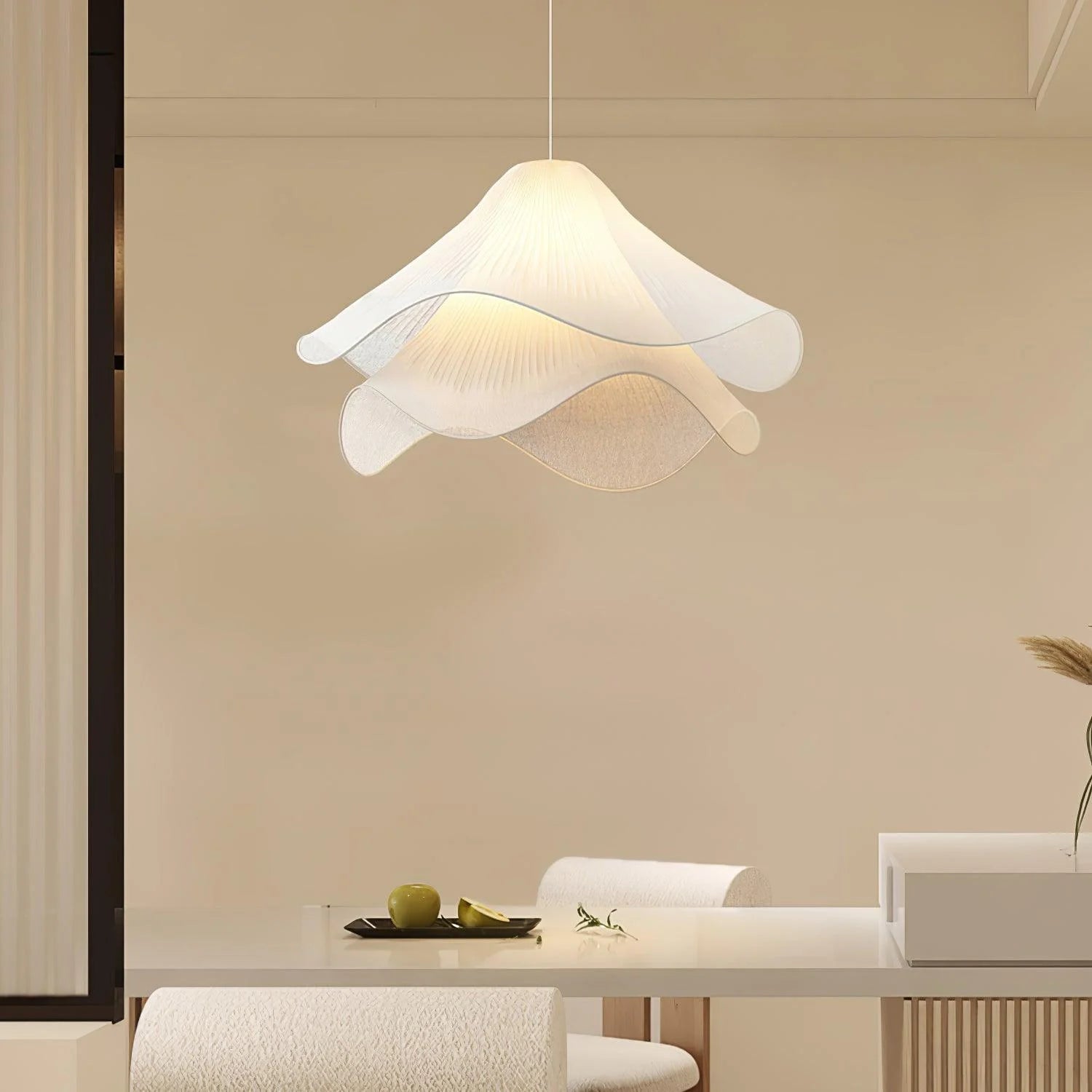 Amber glaspendel lampe moderne loftbelysningsarmatur
