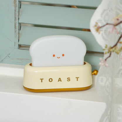 Stylish Bordlampe med Indbygget Batteri og Brødrister Design