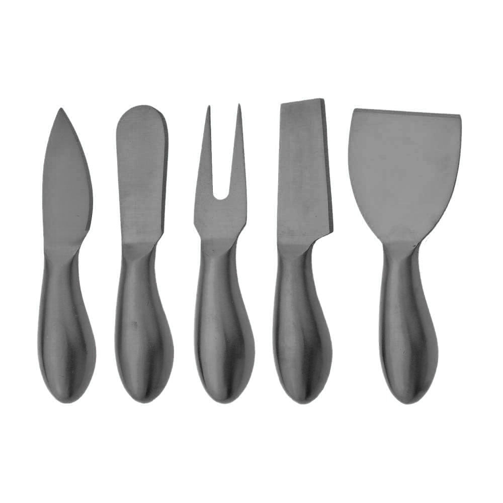 Elegant osteknivsæt i rustfrit stål til underholdning