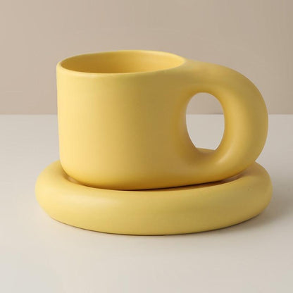 Keramisk Lucille-kop med moderne minimalistisk design