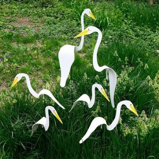 Legesyg Flamingo Havefugledekoration