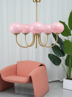 Farvet Loftslampe – Legende Glasdesign