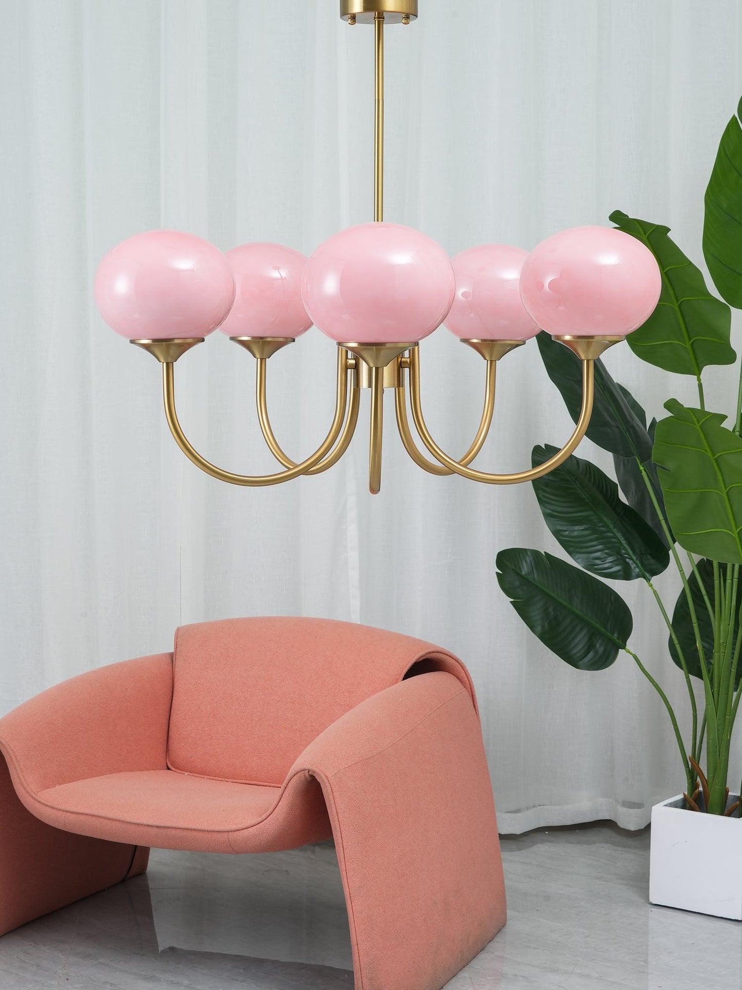 Farvet Loftslampe – Legende Glasdesign