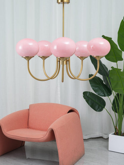 Farvet Loftslampe – Legende Glasdesign