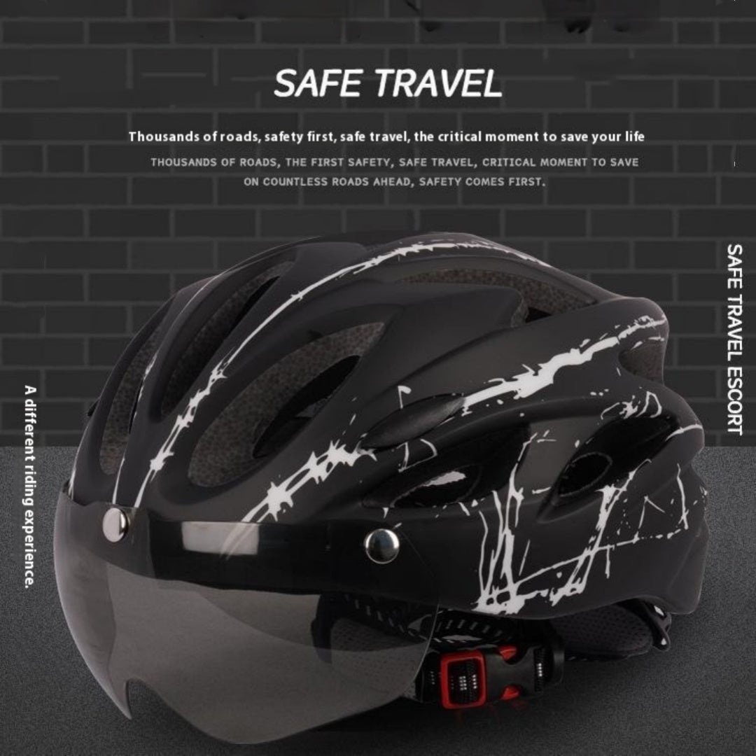 Bjerghøjder Transportmiddel Magnetisk Suge Goggles Cykelhjelm Åndbar Og Vindafvisende