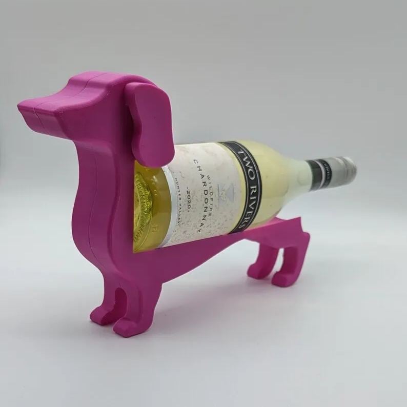 Gravhund Vinflaskeholder Dekorativ Stand