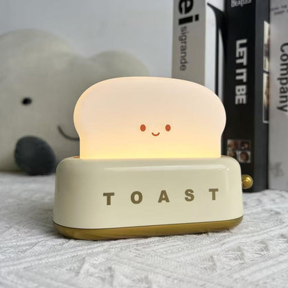 Stylish Bordlampe med Indbygget Batteri og Brødrister Design