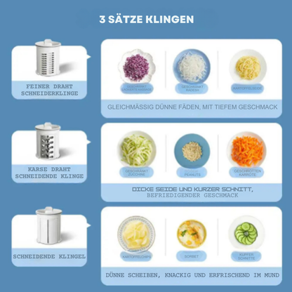 PowerSlicer Køkkenredskab til Hurtig og Sikker Madlavning