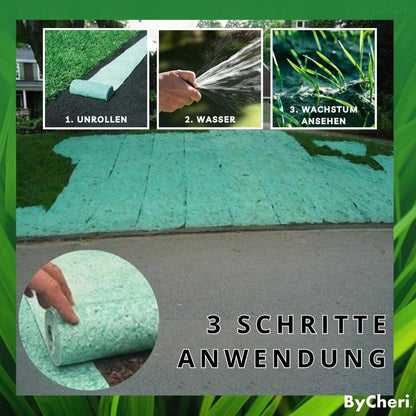 InstaGrass™ | Letplejet, frodig og fyldig græsplæne!