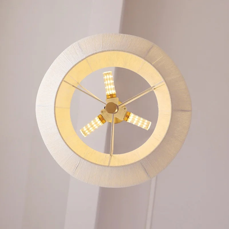 Lueur de Lin Moderne Pendellampe