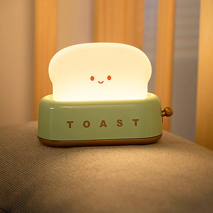 Stylish Bordlampe med Indbygget Batteri og Brødrister Design
