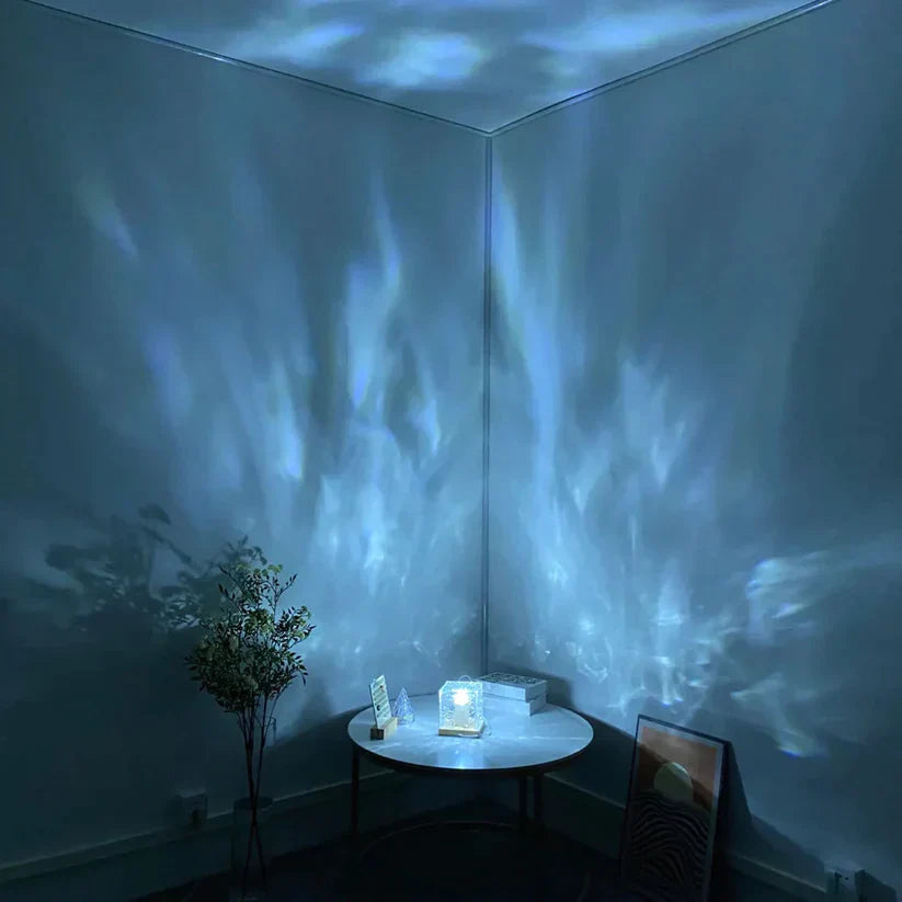Moderne minimalistisk kube LED-lampe
