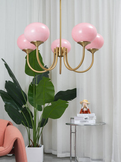 Farvet Loftslampe – Legende Glasdesign