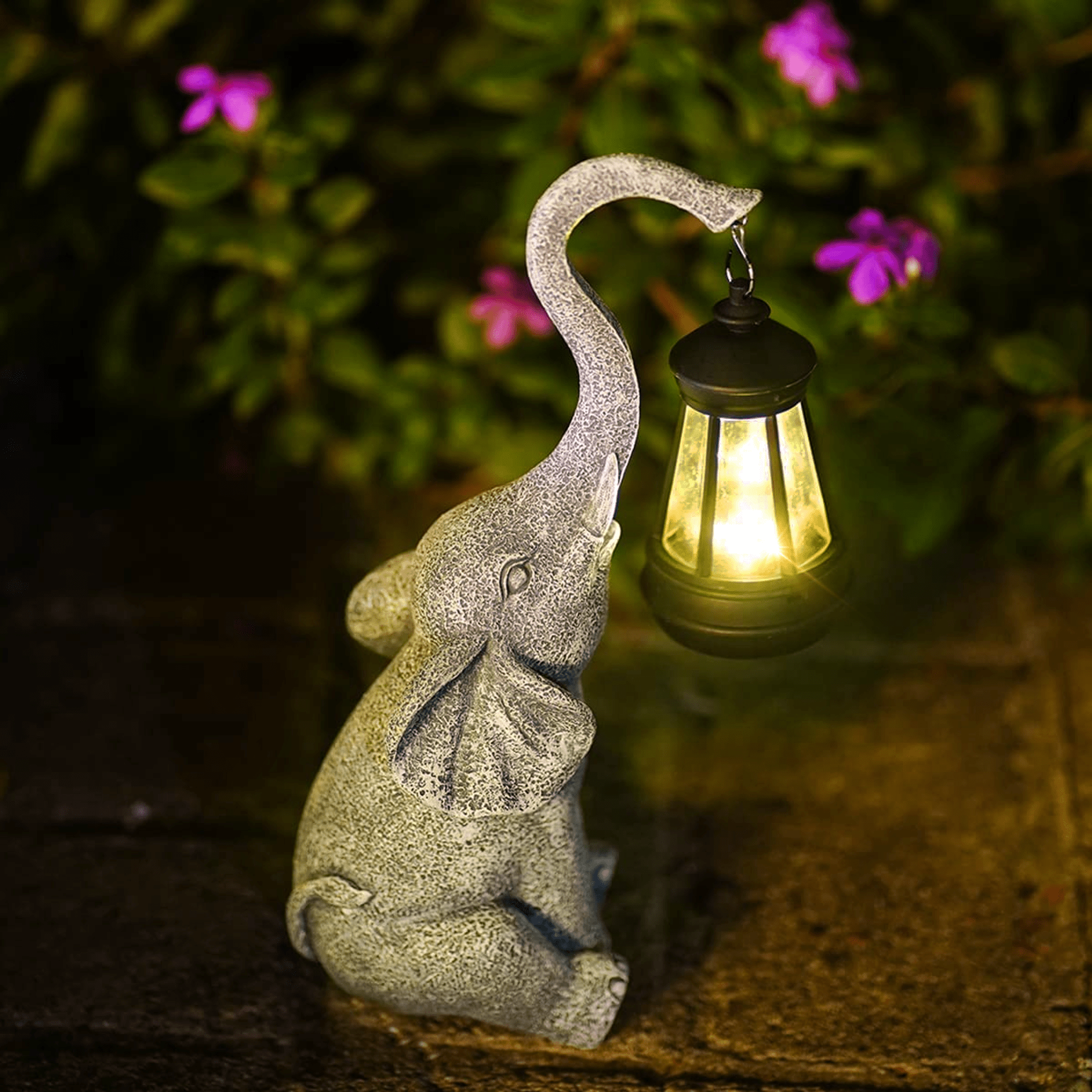 Betagende Elefant Havelampe™ - For en Magisk Atmosfære!