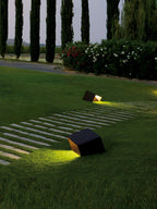 Stilfuld Cube Garden Solenergilampe til Udeliv