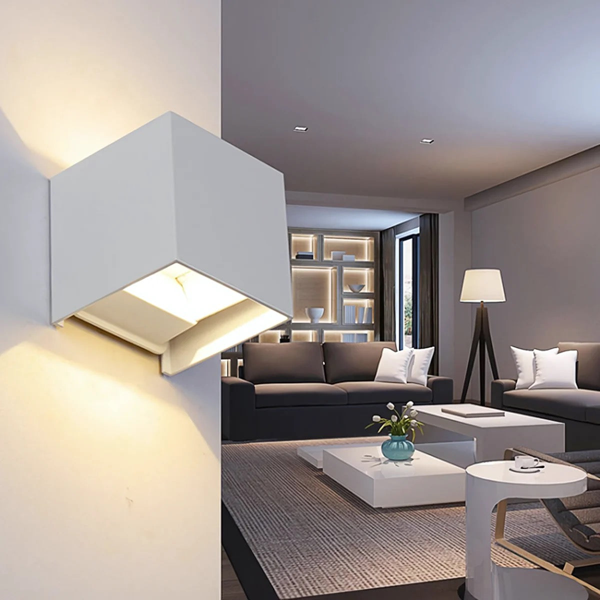 Elegant LED Væglampe til Moderne Rum
