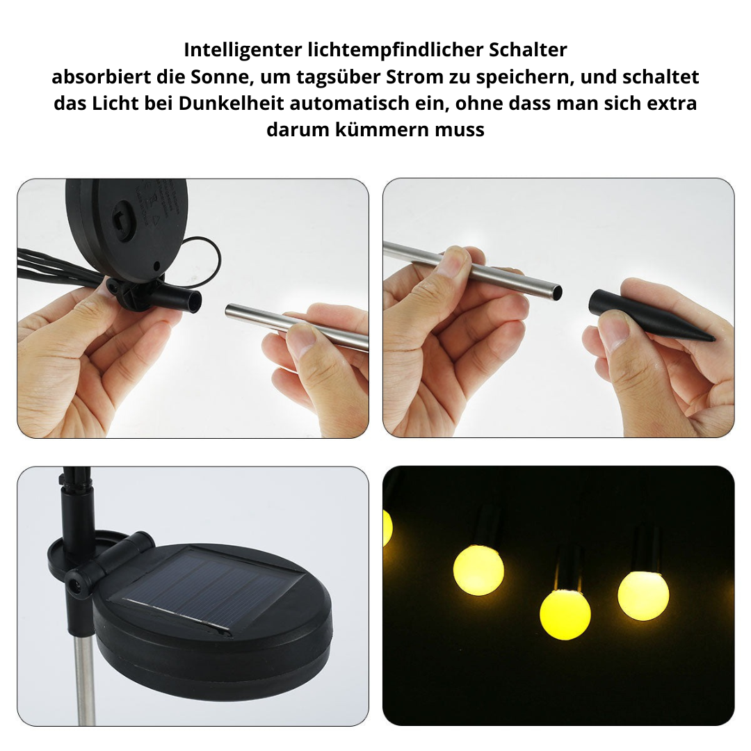 Brightech™ | Solcelledrevet ildfluelys