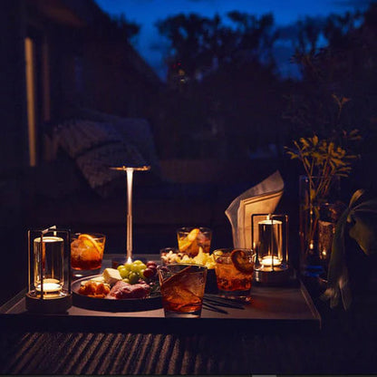 Minimalistisk LED Bordlampe – Trådløs & Elegant