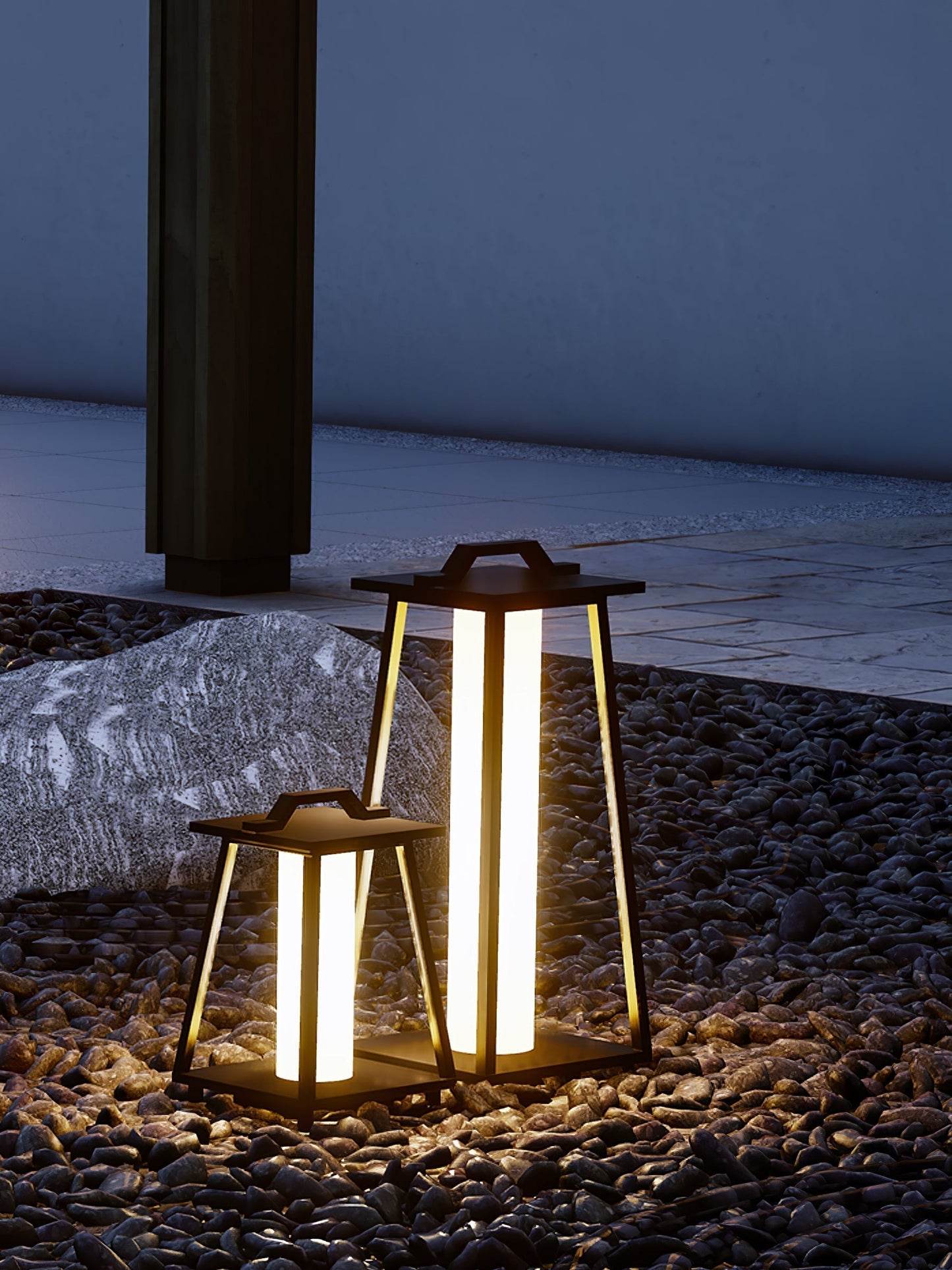 Roam Luxe Bærbar Udendørslampe til Stemningsfulde Aftener