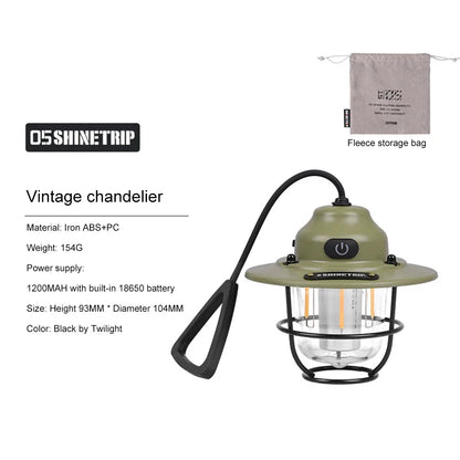 Retro LED Campinglanterne