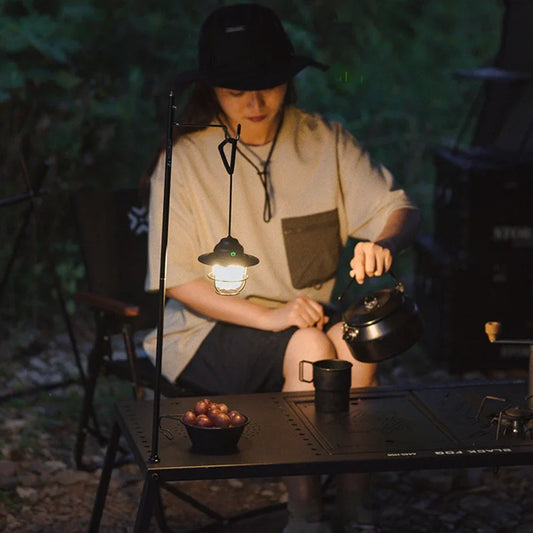Retro LED Campinglanterne