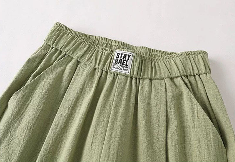 EcoEase™ - Casual Pants af bomuld og hør