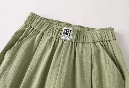 EcoEase™ - Casual Pants af bomuld og hør