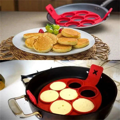 Non-stick elektrisk pandekagepande til hurtige morgenmad