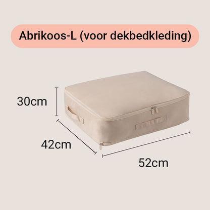 SpaceSaver™ | Komprimeret opbevaringspose - Maksimerer plads og minimerer rod