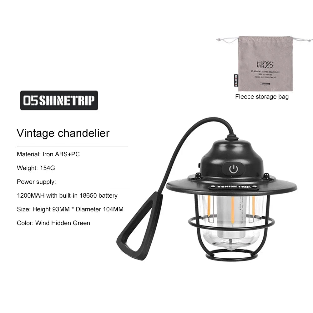 Retro LED Campinglanterne