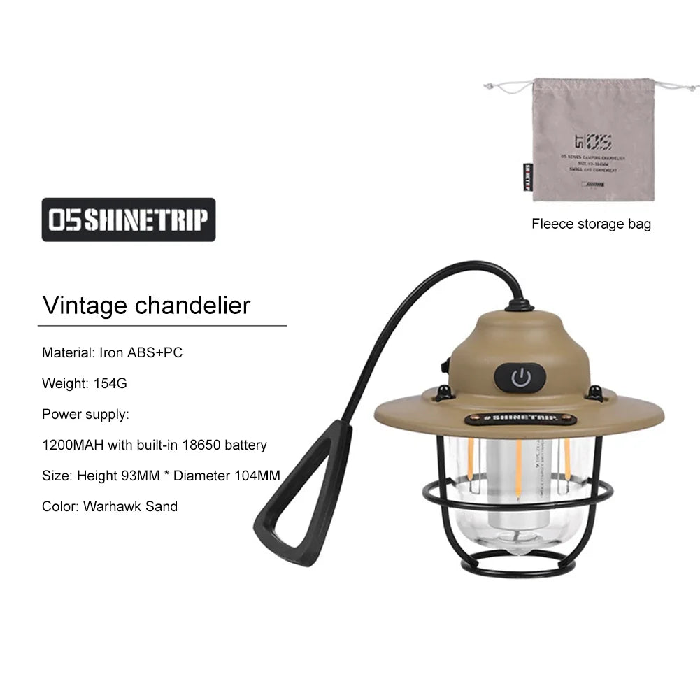 Retro LED Campinglanterne